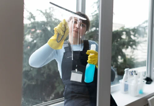 Nettoyage de vitres intérieures et extérieures à Montmiral